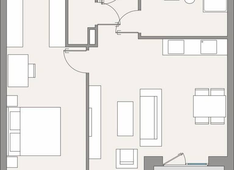 Wohnung zur Miete 1.184 € 2 Zimmer 59,7 m²<br/>Wohnfläche 6.<br/>Geschoss 16.07.2025<br/>Verfügbarkeit Mathilde-Maier-Straße 6 Gallus Frankfurt-Gallus 60326