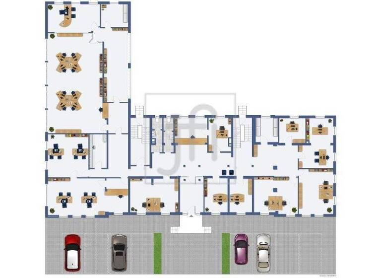 Bürogebäude zur Miete 7.500 € 798,7 m² Bürofläche Leer Leer (Ostfriesland) 26789