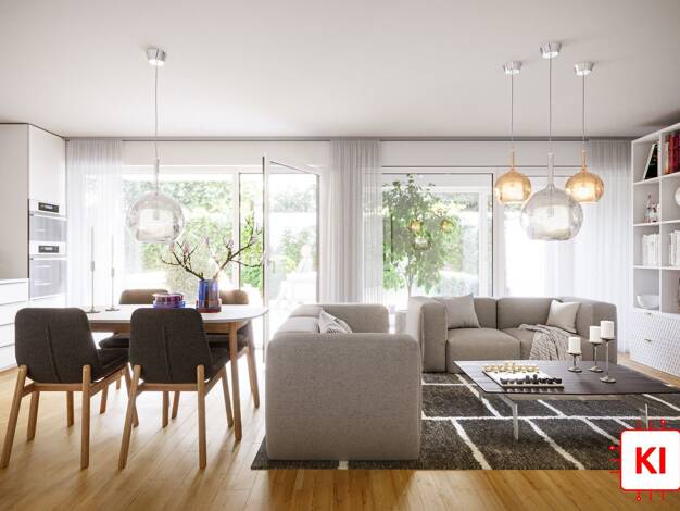 Wohnung zum Kauf provisionsfrei 995.000 € 3 Zimmer 122,7 m² Vaterstetten Vaterstetten 85591