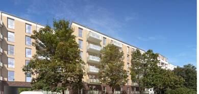 Studio zur Miete 850 € 3 Zimmer 80,8 m² 1. Geschoss Martin-Niemöller-Straße 11 Toitenwinkel Rostock 18147