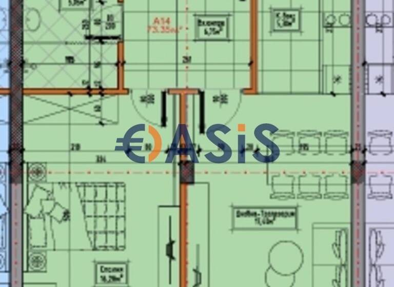 Studio zum Kauf provisionsfrei 92.835 € 2 Zimmer 103 m² 4. Geschoss ???????? 8253