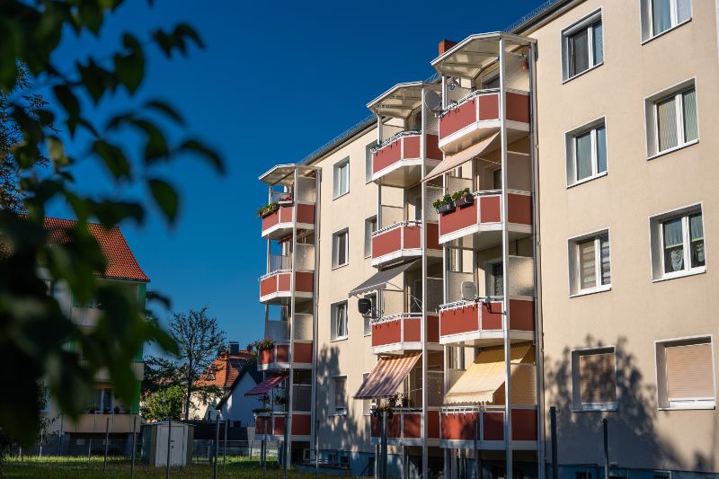 Wohnung zur Miete 409 € 3 Zimmer 58,5 m²<br/>Wohnfläche 2.<br/>Geschoss Fichtestraße 7 Merseburg Merseburg 06217