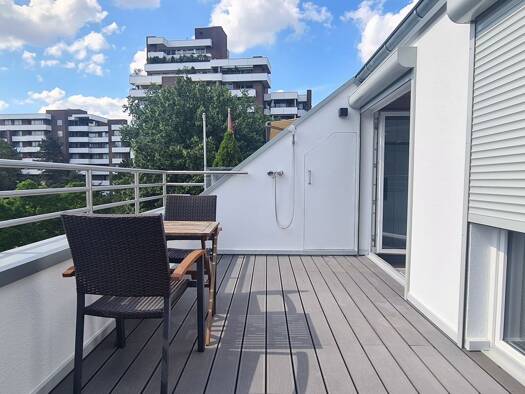 Wohnung zur Miete 800 € 2,5 Zimmer 62 m² Geschoss 3/4 frei ab sofort Ludwig-Beck-Straße 7 Mörsenbroich Stadtbezirk 6 40470