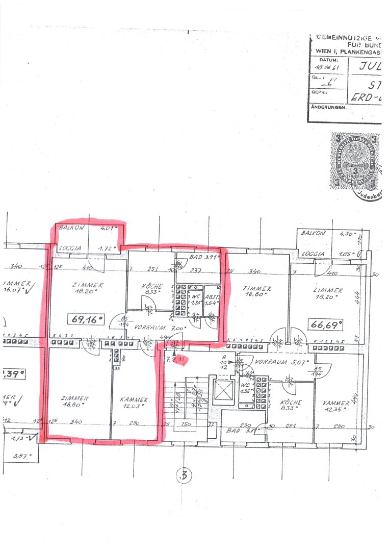 Wohnung zur Miete 440 € 3 Zimmer 5.<br/>Geschoss Judenburg 8750