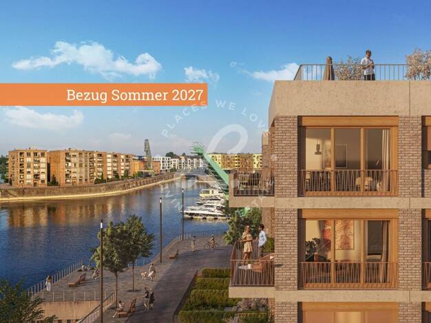 Wohnung zum Kauf - Erstbezug provisionsfrei 899.900 € 4 Zimmer 109,1 m² 2. Geschoss An den Grachten 3 Neustadt Mainz 55120