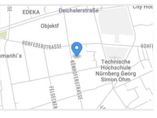 Wohnung zur Miete 485 € 1 Zimmer 21 m² Geschoss 4/5 frei ab sofort Gärten b Wöhrd Nürnberg 90489