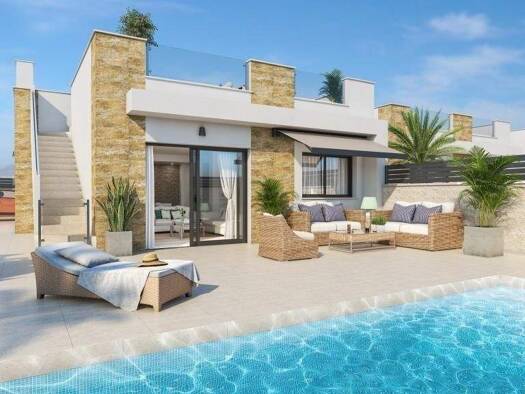 Villa zum Kauf provisionsfrei 392.000 € 4 Zimmer 99 m² 241 m² Grundstück Calle Jose Carreras Alicante 03177