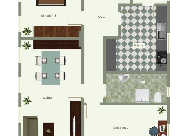 Wohnung zum Kauf 264.000 € 3 Zimmer 95,2 m² EG Stadtmitte Grevenbroich 41515