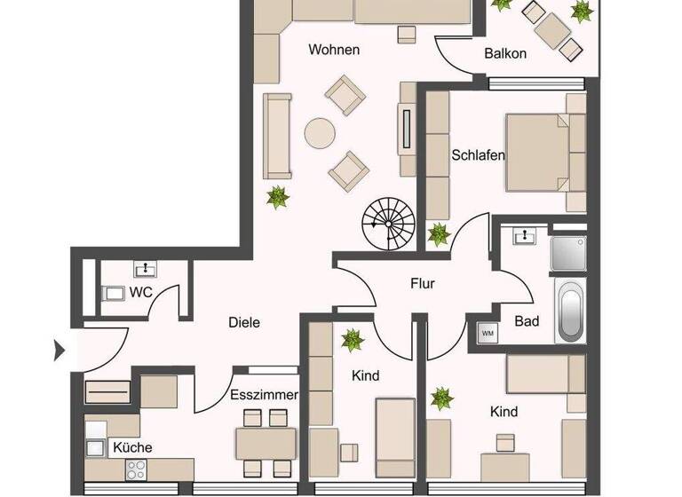 Maisonette zum Kauf 265.000 € 5 Zimmer 109 m² Künzelsau 74653