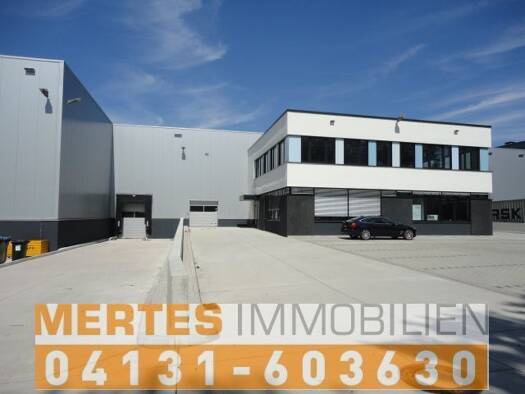 Lagerhalle zur Miete - Erstbezug 4.664 m² Lagerfläche teilbar ab 865 m² Glinde 21509