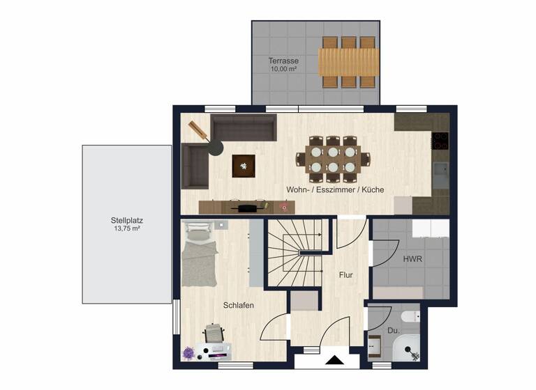 Doppelhaushälfte zum Kauf 329.000 € 5 Zimmer 104 m² Splitting links 182 Papenburg 26871