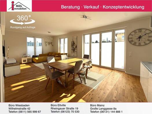 Wohnung zum Kauf 325.000 € 3,5 Zimmer 93 m² 1. Geschoss Langenlonsheim 55450