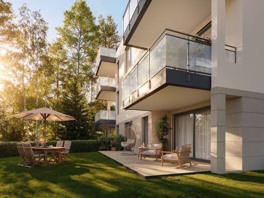 Terrassenwohnung zum Kauf provisionsfrei 830.000 € 3 Zimmer 91,7 m² EG Bernlappstraße 23 Zähringen Freiburg im Breisgau 79108