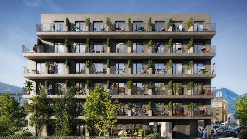 Studio zum Kauf - Erstbezug 182.187 € 1 Zimmer 16 m² 1. Geschoss Amraser-See-Straße 4 Amras Innsbruck 6020