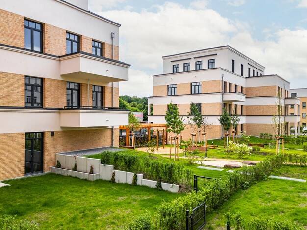 Terrassenwohnung zum Kauf - Neubau 410.000 € 2 Zimmer 53,6 m² EG Georg-Hermann-Allee 124 Bornstedter Feld Potsdam 14469
