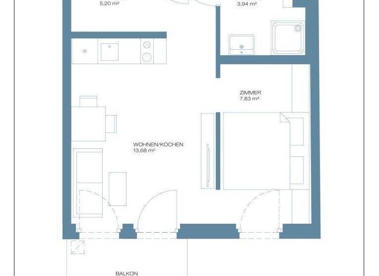 Wohnung zum Kauf provisionsfrei 315.600 € 2 Zimmer 30,7 m² 4. Geschoss Ruthnergasse Wien 1210