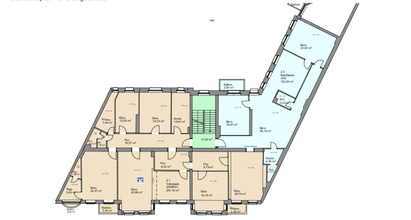 Bürofläche zur Miete 329 m²<br/>Bürofläche ab 122 m²<br/>Teilbarkeit Tegel Berlin 13507