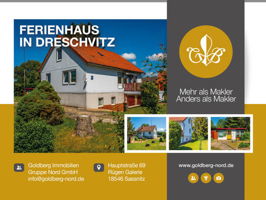 Einfamilienhaus zum Kauf 169.000 € 5 Zimmer 125 m² 1.245 m² Grundstück Dreschvitz 18573