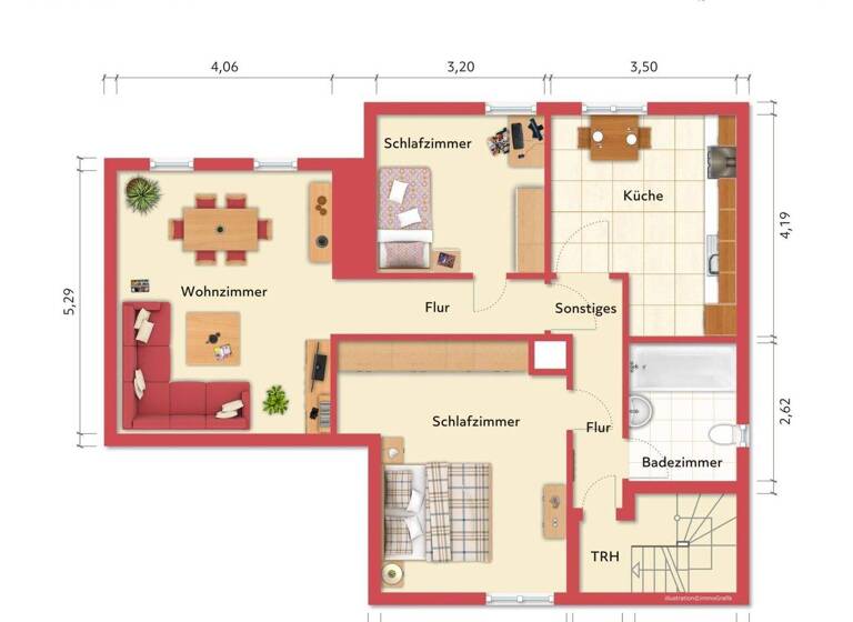 Mehrfamilienhaus zum Kauf 348.500 € 14 Zimmer 350 m² 934 m² Grundstück Oberlahr 57641