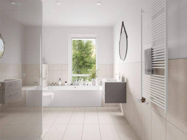 Terrassenwohnung zur Miete - Erstbezug 1.190 € 2 Zimmer 85 m² 2 Geschosse frei ab sofort Altenberger-Dom-Straße Schildgen Bergisch Gladbach 51467