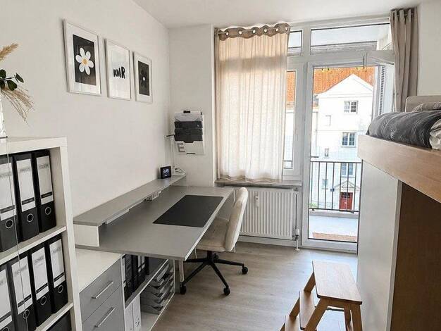 Studio zur Miete 610 € 1 Zimmer 20 m² 3. Geschoss frei ab 01.09.2026 Prinz-Rupprecht-Str. 8 Kasernenviertel Regensburg 93053