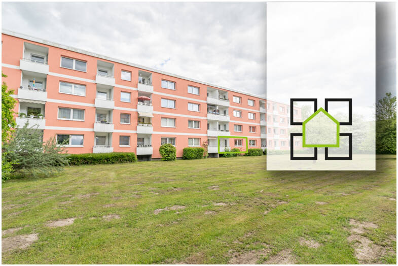 Wohnung zur Miete 580 € 2 Zimmer 58 m² Wahlbezirk 10 Elmshorn 25337