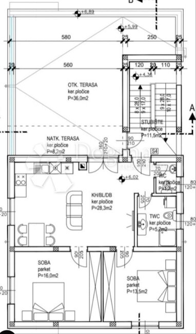 Wohnung zum Kauf 261.500 € 3 Zimmer 87 m² 2. Geschoss Vir center 23234