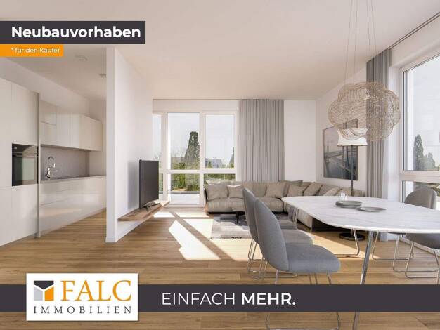 Wohnung zum Kauf - Erstbezug provisionsfrei 558.000 € 3 Zimmer 93,2 m² 2. Geschoss Schlebusch Leverkusen 51375