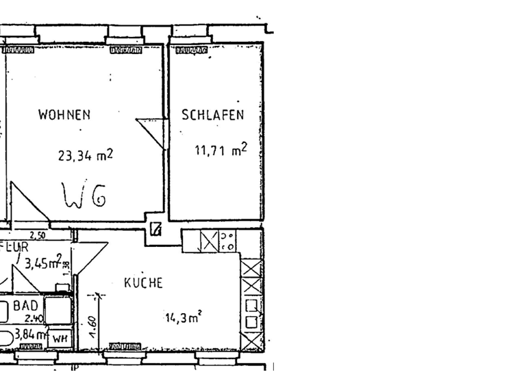 Wohnung zur Miete 250 € 2 Zimmer 57 m² 1. Geschoss frei ab sofort Weinholdstraße 23 Reichenbach 08468