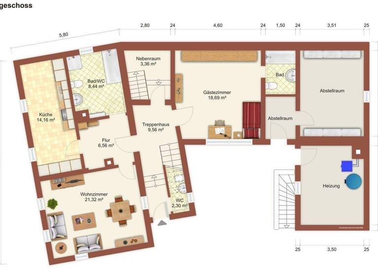 Einfamilienhaus zum Kauf 495.000 € 6 Zimmer 175 m² 630 m² Grundstück Klein-Karben Karben 61184