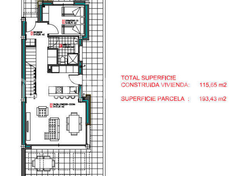 Einfamilienhaus zum Kauf 500.000 € 4 Zimmer 115 m² 278 m² Grundstück Alicante 03183