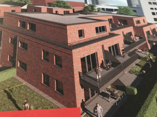 Terrassenwohnung zur Miete 1.050 € 1 Zimmer 38 m² Geschoss EG/3 frei ab 01.09.2026 Fliednerstraße 11 Sentrup Münster 48149
