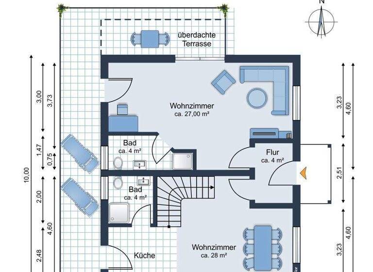 Einfamilienhaus zum Kauf provisionsfrei 299.000 € 4 Zimmer 135 m² 844 m² Grundstück Loissin 17509