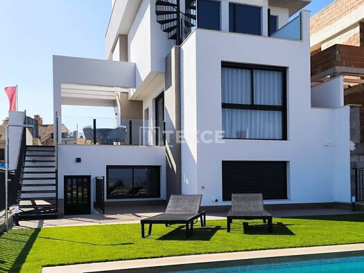 Doppelhaushälfte zum Kauf 465.000 € 4 Zimmer 199 m² 182 m² Grundstück Alicante 03169