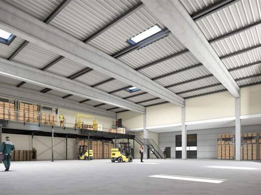 Lagerhalle zur Miete - Erstbezug 668 m² Lagerfläche Industriehäfen Mitte 28237