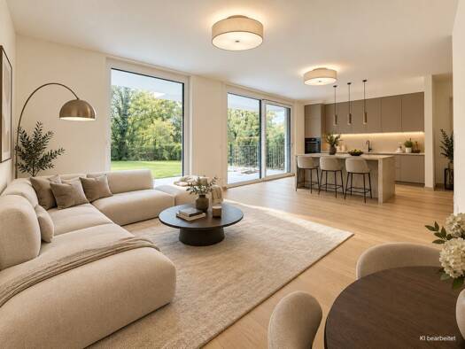 Wohnung zur Miete - Erstbezug 3.100 € 4 Zimmer 100,3 m² 2. Geschoss Wien 1190