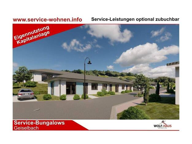 Bungalow zum Kauf provisionsfrei 2 Zimmer 67 m² 214 m² Grundstück frei ab sofort Omersbach Geiselbach 63826