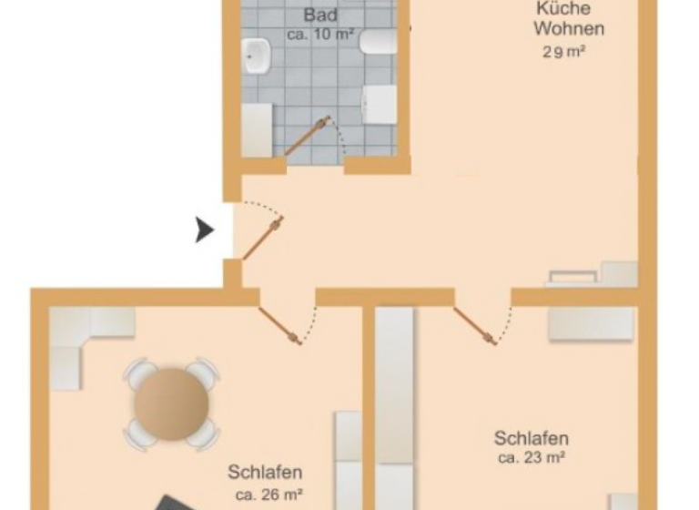 Wohnung zur Miete 1.595 € 3 Zimmer 91 m² Geschoss 3/5 frei ab 01.05.2026 Gürtelstraße 26 A Friedrichshain Berlin 10247