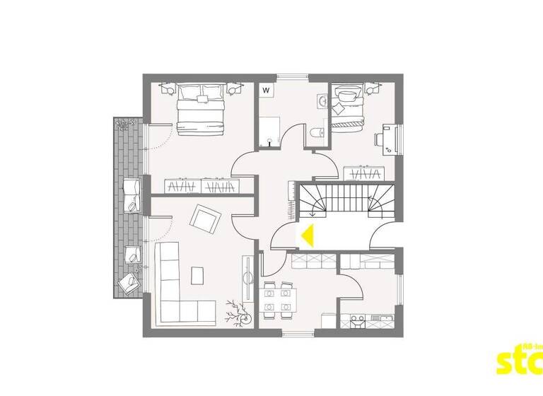 Wohnung zur Miete 690 € 3 Zimmer 80 m² EG frei ab sofort Damm Aschaffenburg 63741