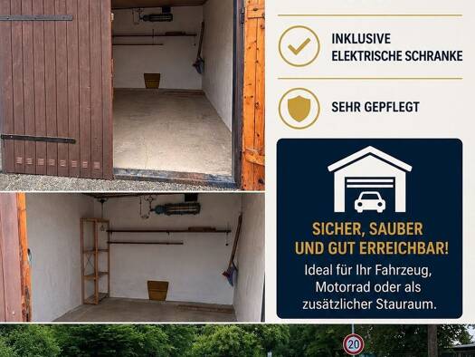 Garage zur Miete provisionsfrei 60 € 10 m² Erich-Mühsam-Straße 103 Neuplanitz Zwickau 08062