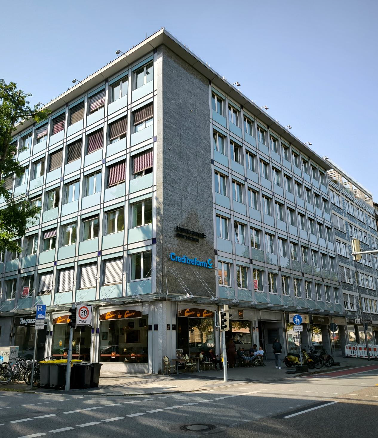 Bürofläche zur Miete 13 € 407 m²<br/>Bürofläche ab 407 m²<br/>Teilbarkeit Augustaanlage 18 Oststadt - Süd Mannheim 68165