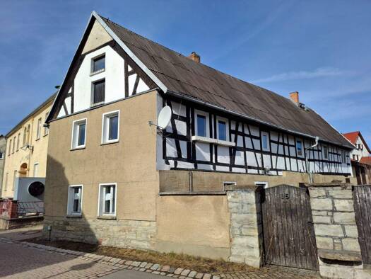 Bauernhaus zum Kauf 80.000 € 6 Zimmer 126 m² 1.200 m² Grundstück Heuckewalde Gutenborn 06712