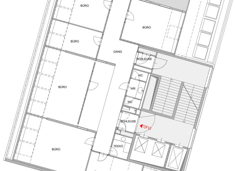 Bürofläche zur Miete 15 € 218,6 m² Bürofläche Wien 1040