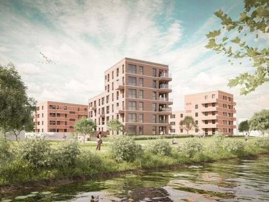 Wohnung zum Kauf - Erstbezug provisionsfrei 530.400 € 3 Zimmer 95,5 m² frei ab sofort Julienne-Trouet-Platz 29 Limmer Hannover 30453