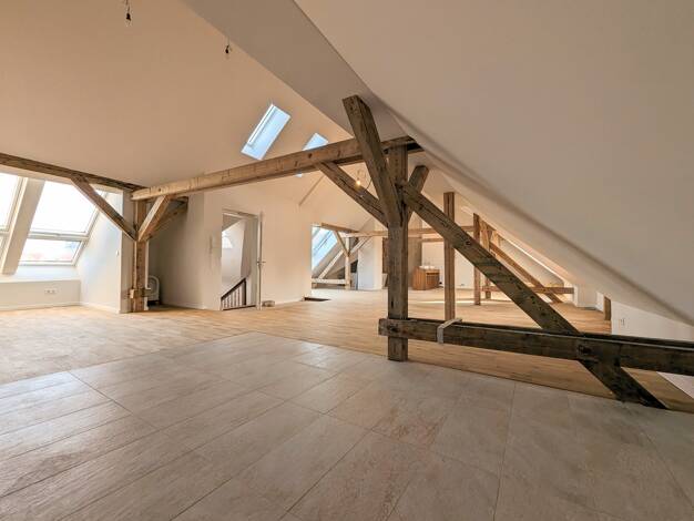 Penthouse zur Miete 1.650 € 1 Zimmer 94 m² Geschoss 4/5 frei ab sofort Glückstraße 7 Südstadt Fürth 90763