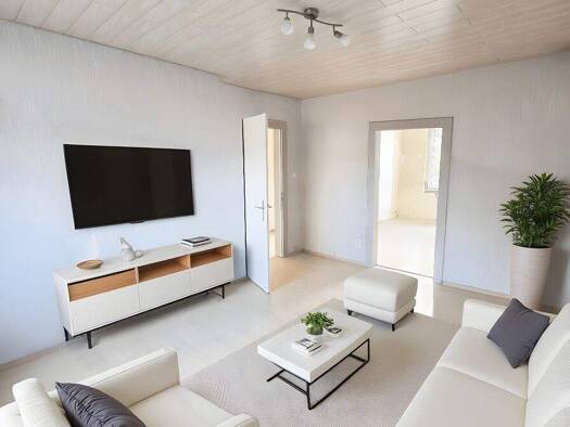 Wohnung zur Miete 310 € 2 Zimmer 44 m² 1. Geschoss Söllinger Straße 15a Hoiersdorf Schöningen / Hoiersdorf 38364