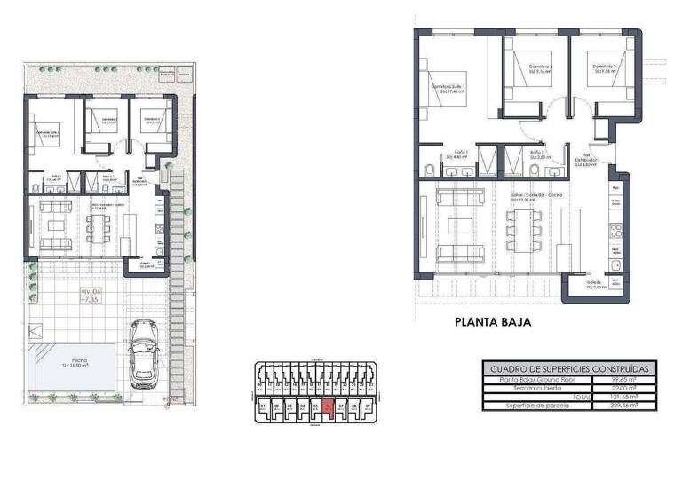 Villa zum Kauf - Erstbezug provisionsfrei 499.900 € 4 Zimmer 115 m² 217 m² Grundstück Los Alcazares