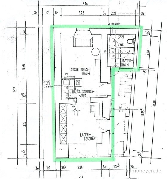 Laden zur Miete 400 € 1 Zimmer 27 m²<br/>Verkaufsfläche Wangen Wangen 88239