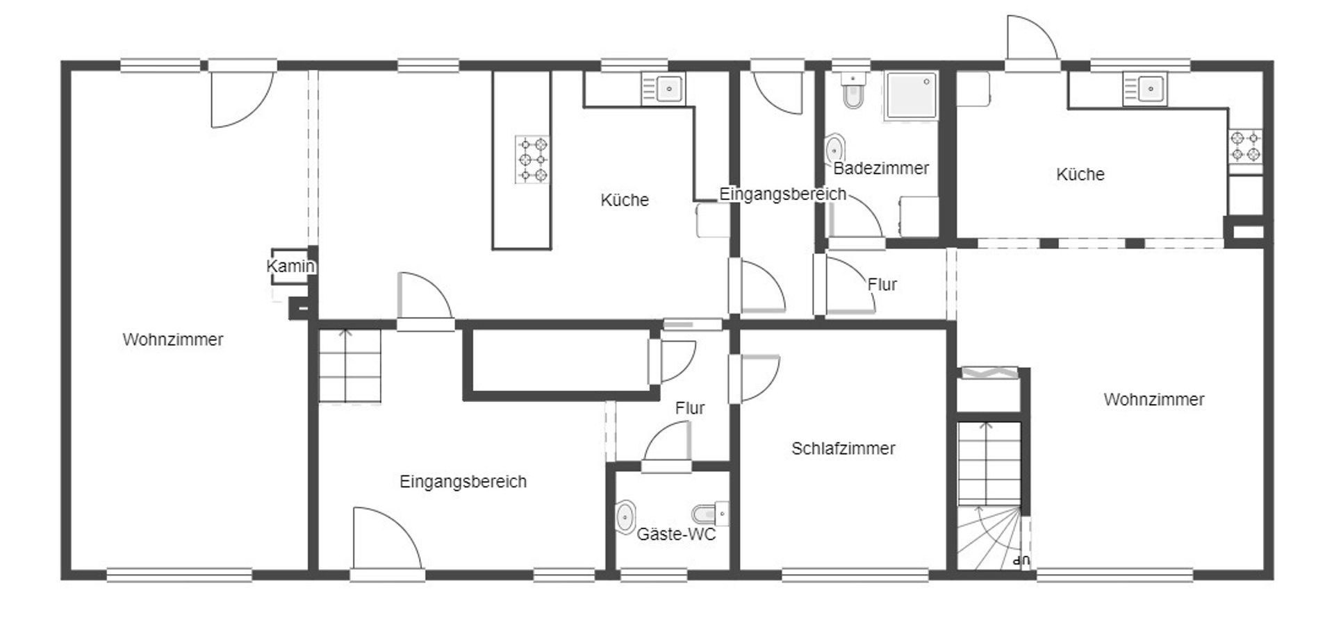 Mehrfamilienhaus zum Kauf 295.000 € 12 Zimmer 233,2 m²<br/>Wohnfläche 1.042,2 m²<br/>Grundstück Buke Altenbeken 33184