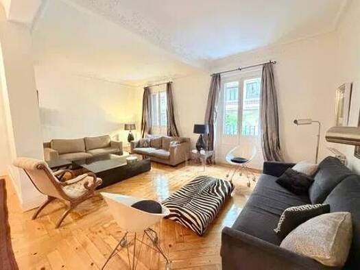 Wohnung zur Miete 4.499 € 2 Zimmer 160 m² 1. Geschoss Neighbourhood: Recoletos Madrid 28001